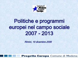 Nessun titolo diapositiva - Comune di Rimini