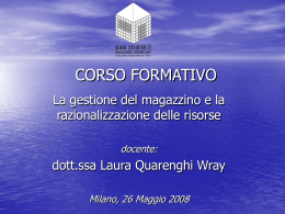 Logistica Industriale