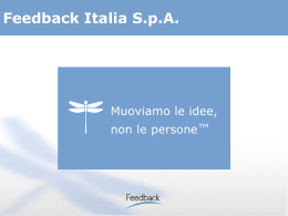 Scarica - Feedback Italia