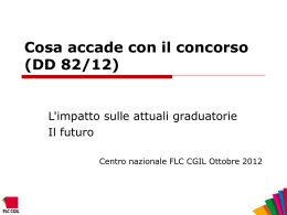 Cosa accade con il concorso