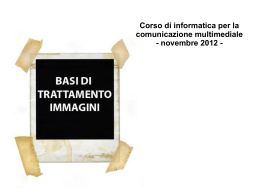 File - Corso di Informatica applicata alla Comunicazione