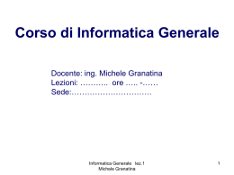 L`informazione