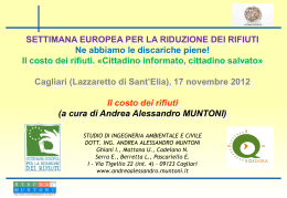 Il costo dei rifiuti. - Ingegnere Ambientale