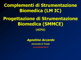 (Progettazione di Str Biom) (LM e Master SMMCE)