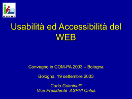 Accessibilità COM-PA