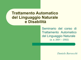 - Dipartimento di Informatica