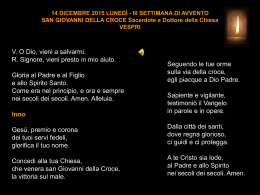secondi vespri - Atma-o