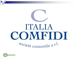 Presentazione Italia Comfidi