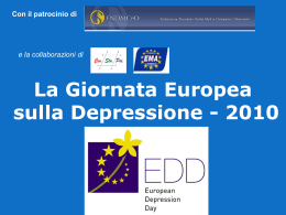 sintesi diapositive EDD 2010