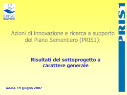 isciplinare Pomodoro 2007 - CRA-SCS