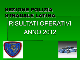 Scarica tutti i dati 2012 in formato PPT