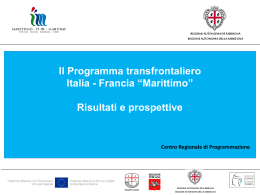 IL NUOVO PO TRANSFRONTALIERO - Per Mare
