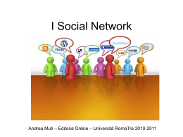 I Social Network - 2010-11