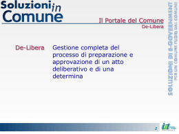 Gestione dell`iter