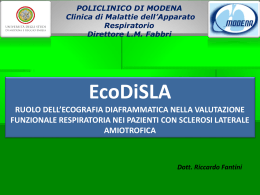 Scarica la presentazione - Clinica malattie apparato respiratorio