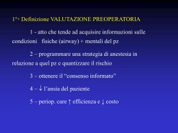 Linee guida per l`esecuzione dell` RX