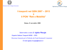 "Reti e Mobilità" PowerPoint