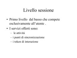 Livello sessione