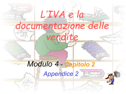 L`IVA e la documentazione delle vendite