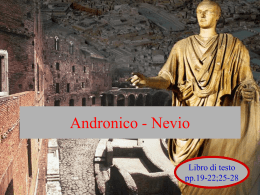 Livio Andronico e Nevio