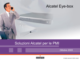 Alcatel Eye-box