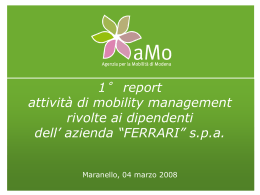 mobility management in Ferrari