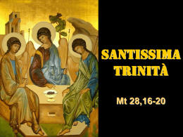santissima trinità (b) - Rivista di pedagogia religiosa