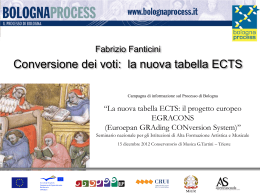 il progetto europeo EGRACONS