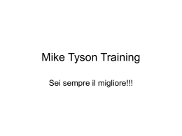 Mike Tyson Training
