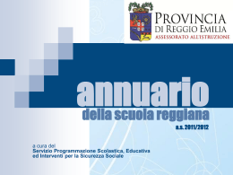 Servizio Programmazione Scolastica, Educativa ed Interventi per la
