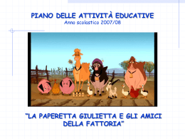 Mappatura annuale - Suore Orsoline di Gandino