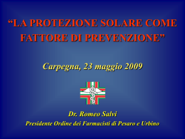 Carpegna - Ordine dei Farmacisti della provincia di Pesaro e Urbino