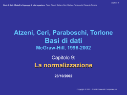 Normalizzazione
