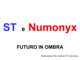ST e NUMONYX - Fiom Sicilia