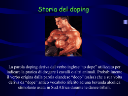 Storia del doping (vnd.ms-powerpoint, it, 5534 KB, 10/11/07)