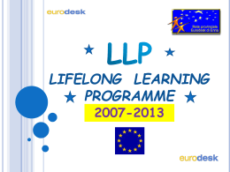 LLP - Eurodesk Enna