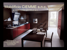 Mobilificio CIEMME s.n.c. di CHIECCHIO MICHELE & C.