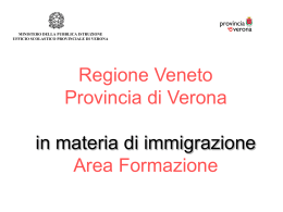 Presentazione pps dei corsi - Ufficio Scolastico Provinciale di Verona