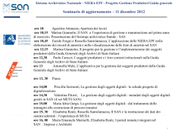 scarica la presentazione - Istituto Centrale per gli Archivi