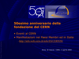 CERN - Infn