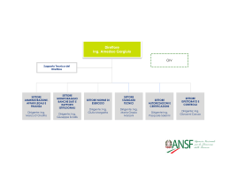 Organigramma dell`ANSF