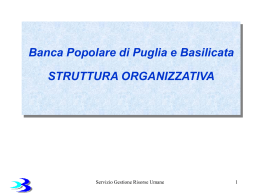 VICE DIRETTORE GENERALE Area