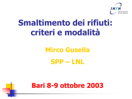 Smaltimento dei rifiuti: criteri e modalit&agrave;