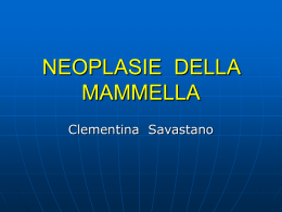 Neoplasie della mammella - Comune di Montecorvino Pugliano