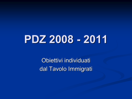PDZ 2008 - 2011 - Ambito territoriale di Seregno