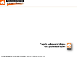 scarica la presentazione del progetto Geo3 - Siti Treviso