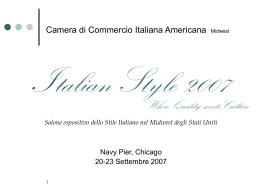 Italian Style 2007 Crystal Garden at Navy Pier, September 21