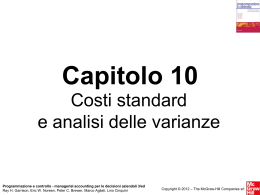 Costo - Dipartimento di Economia