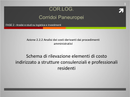COR.LOG. Corridoi Paneuropei