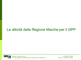 Isarema Cioni - Regione Marche